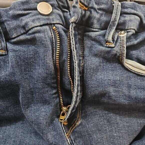 Good American Good Legs skinny jeans Sz 29 Blue 609 - Picture 9 of 9